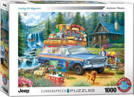 Eurographics 1000El. Jeep Loading The Wagoneer By 6000-5867