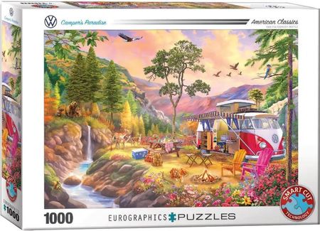 Eurographics 1000El. Vw Bus Camper'S Paradise By 6000-5866