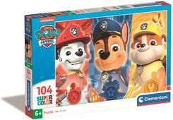 Zdjęcie Clementoni Puzzle 104El. Super Kolor Paw Patrol - Bielsko-Biała