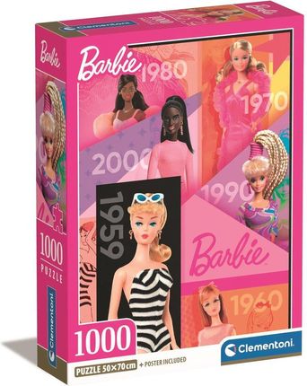 Clementoni 1000El. Compact Barbie