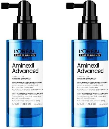 Loréal Professionnel Loreal Scalp Aminexil Advanced Serum Przeciwko Wypadaniu Włosów 2x90 ml