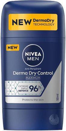 Nivea Men Derma Dry Control Antyperspirant Sztyft 50 ml