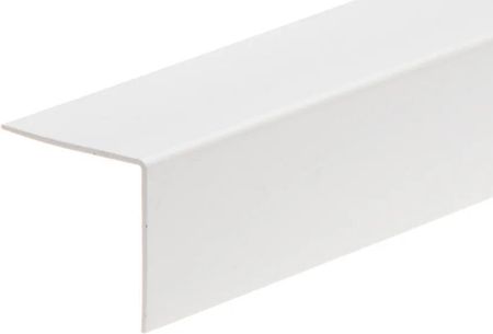 Profil ochronny kątownik PVC CEZAR 50x50x1,1mm 1m Biały