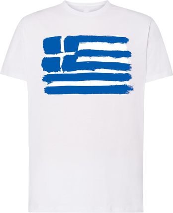T-Shirt męski Państwa Grecja Flaga r.XS