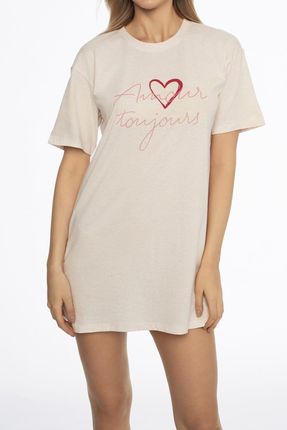 Koszula damska Henderson 41300 Amour beżowa (S)