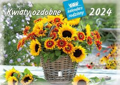 Zdjęcie Kalendarz 2024 Rodzinny Kwiaty ozdobne  - Nowy Wiśnicz