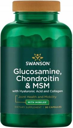 Swanson Health Products Swanson Glukozamina Chondroityna I Msm Z Kwasem H