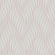 Sintra Tapeta Dekoracyjna Fale Efekt 3D Połysk Wzór Linie Winylowa Na Flizelinie