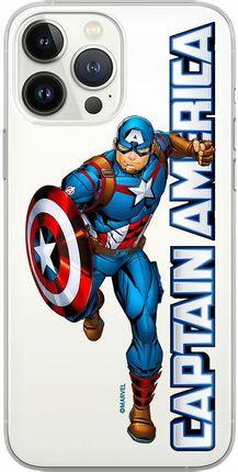 Marvel Etui Do Apple Iphone 13 Pro Max Kapitan Ameryka 030 Przeźroczysty