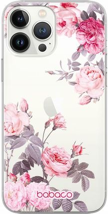 Babaco Etui Do Apple Iphone 13 Pro Nadruk Częściowy Kwiaty 055
