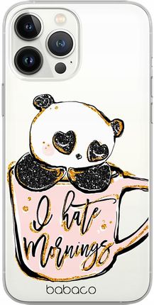 Babaco Etui Do Apple Iphone 13 Pro Max Nadruk Częściowy Panda 005
