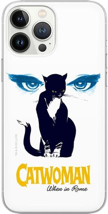Dc Etui Do Apple Iphone 14 Catwoman 007 Nadruk Pełny Biały
