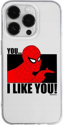 Marvel Etui Do Apple Iphone 13 Pro Max Spider Man 034 Przeźroczysty