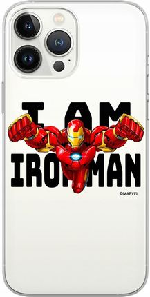 Marvel Etui Do Apple Iphone 13 Pro Max Iron Man 028 Przeźroczysty