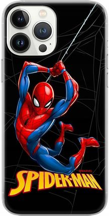 Marvel Etui Do Apple Iphone 13 Pro Max Spider Man 019 Nadruk Pełny Czarny