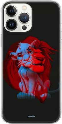 Disney Etui Do Apple Iphone 14 Simba I Przyjaciele 001 Nadruk Pełny Czarny