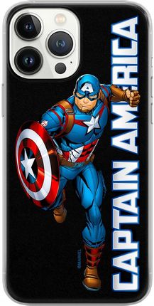 Marvel Etui Do Apple Iphone 13 Pro Max Kapitan Ameryka 030 Czarny