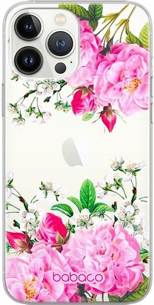 Babaco Etui Do Apple Iphone 13 Pro Max Nadruk Częściowy Kwiaty 046