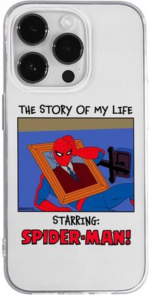 Marvel Etui Do Apple Iphone 13 Pro Max Spider Man 036 Przeźroczysty