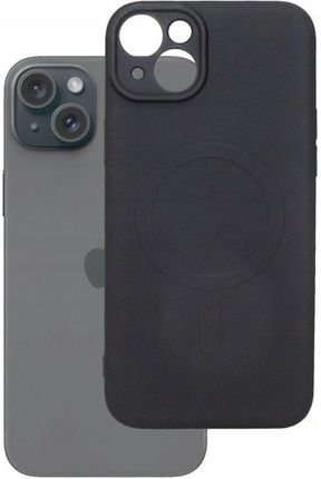 Mercury Etui Do Apple Iphone 15 Plus A3094 Magsafe Silicone Czarne Case