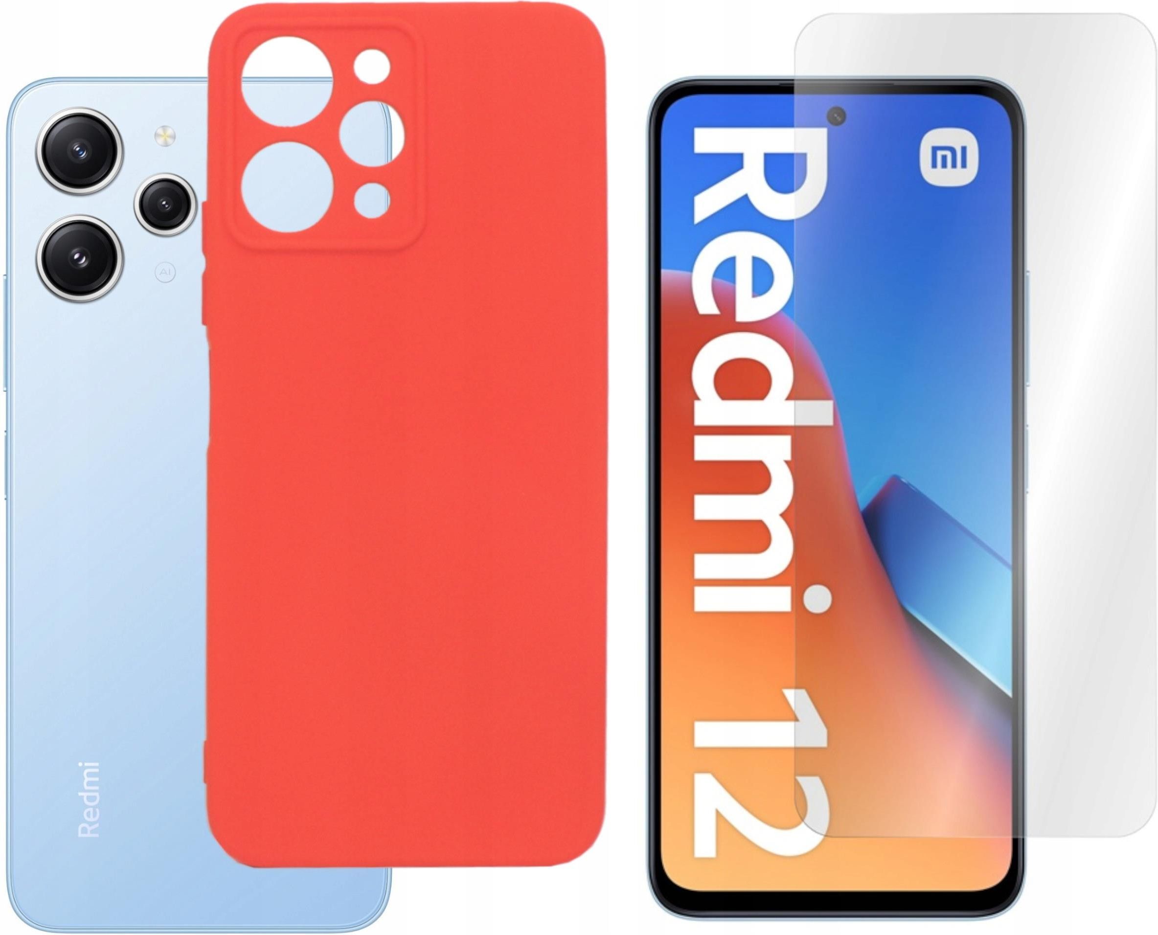 Gsm Hurt Etui Do Xiaomi Redmi 12 4G 23053Rn02A Silicon Case Czerwone gsm-hurt-etui-do-xiaomi-redmi-12-4g-23053rn02a-silicon-case-czerwone