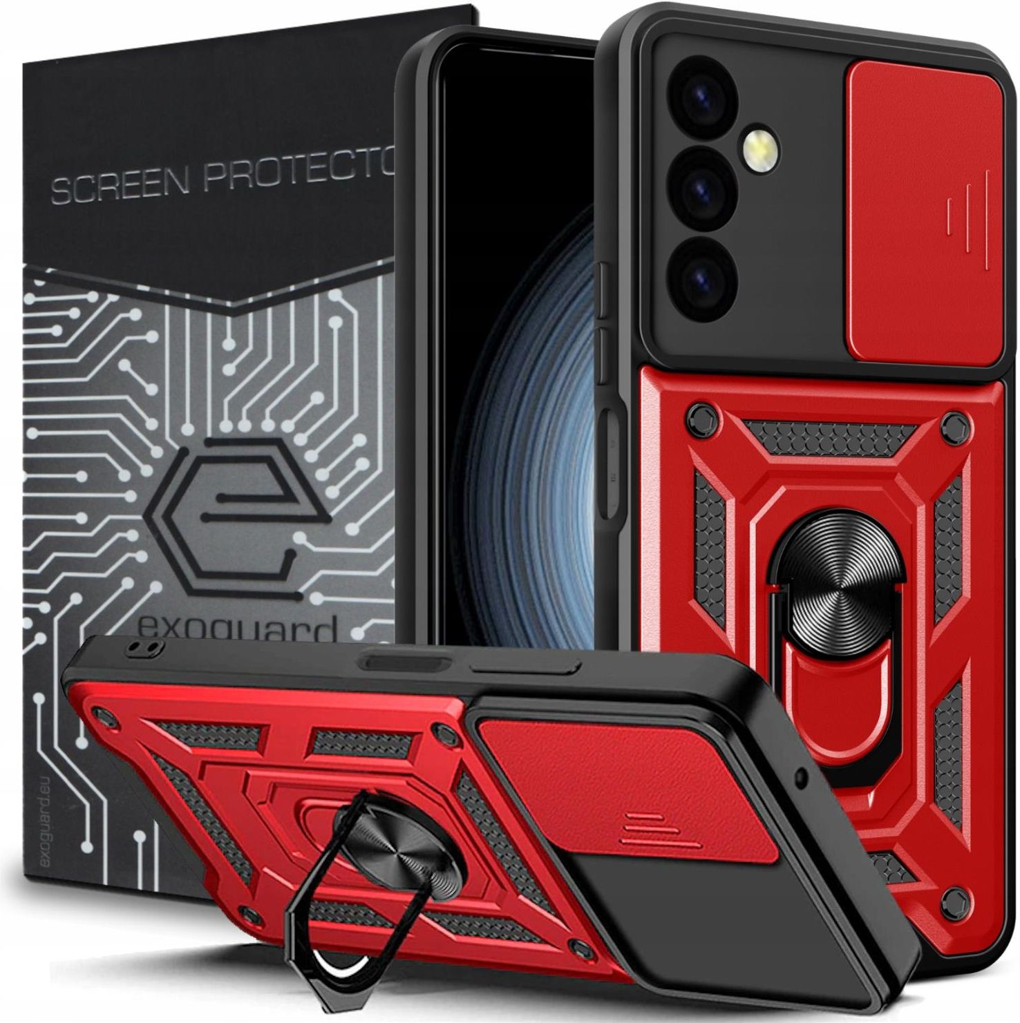 Exoguard Etui Pancerne Case Cover Obudowa Szk O Do Samsung Galaxy A