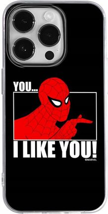 Marvel Etui Do Apple Iphone 13 Pro Max Spider Man 034 Nadruk Pełny Czarny