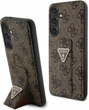 Guess Guhcs24Spgs4Tdw S24 S921 Brązowy Brown Hardcase Grip Stand 4G Triangle
