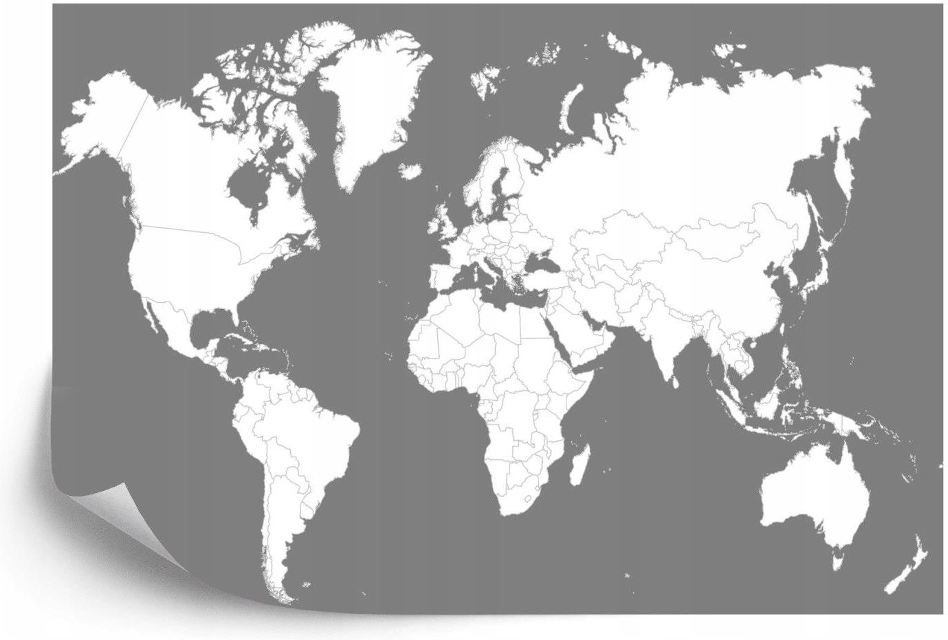 Doboxa Fototapeta Flizelina Mapa Świata 360X240 C4 - Opinie i ceny na ...