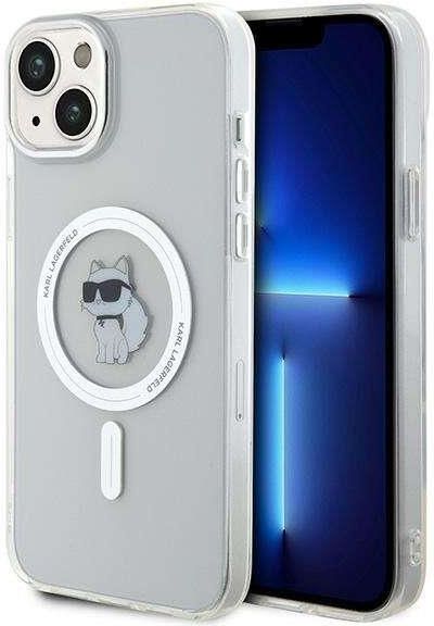 Cover Karl Lagerfeld KLHCP15M3DMBKCK IPhone 15 Plus 6 7 Black Hardcase 3d Rubber Glitter Logo Klhcp15m3dmbkck