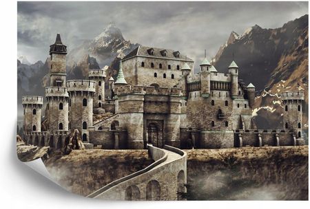 Doboxa Fototapeta Samoprzylepna Średniowieczny Zamek Fantasy 104X70.5