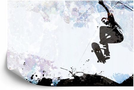 Doboxa Fototapeta Samoprzylepna Skateboarding W Stylu Graficznym 254X184