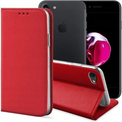 Hello Case Etui Z Klapką Do Apple Iphone 7 8 Se 2020 2022 Czerwone Zamykane