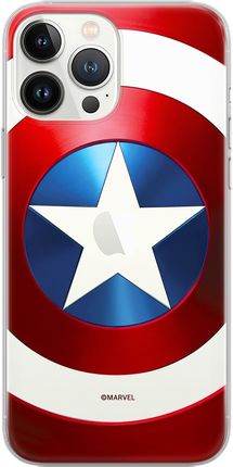 Marvel Etui Do Iphone 6 6S Kapitan Ameryka 025 Nadruk Częściowy Bezbarwny