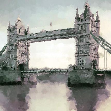 Artpro Fototapeta 3D Na Ścianę  300X231  Tower Bridge Obraz
