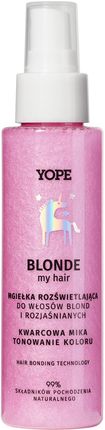 Yope Blonde Tonująca Mgiełka Do Włosów Blond New 50 ml