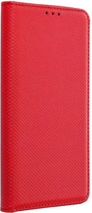 Markowy Kabura Smart Case Book Do Motorola Moto G84 Czerwony