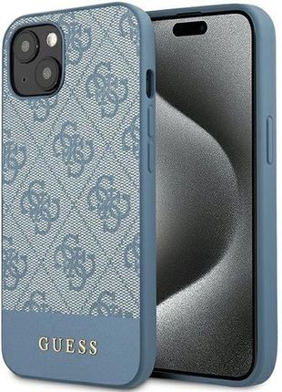 Guess Guhcp15Sg4Glbl Iphone 15 / 14 13 6.1" Niebieski/Blue Hardcase 4G Stripe Collection
