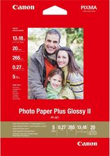 Zdjęcie Canon PP-201 Photo Paper Plus Błyszczący 13x18cm 20 ark. (2311B018) - Knurów