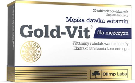 Olimp Labs Witaminy Gold-Vit Dla Mężczyzn Olimp 30Tabl.