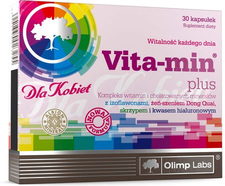 Olimp Labs Witaminy Olimp Vita-Min Plus Dla Kobiet 30Kaps.