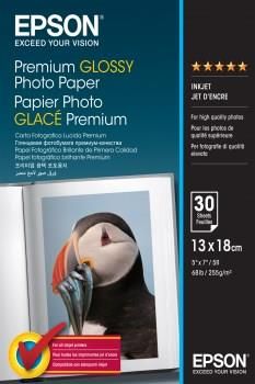 Epson Premium Glossy Photo Paper - 13x18cm - 30 Arkuszy C13S042154
