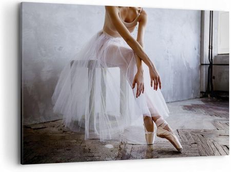 Arttor Duży obraz do Salonu 120x80 Baletnica Nowoczesny na płótnie Obrazy (AA120X804970)