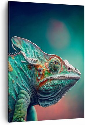 Arttor Obraz na płótnie do Salonu Sypialni 50x70 Kameleon Obrazy na ścianę Canvas (PA50X705709)