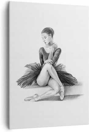 Arttor Obraz na płótnie do Salonu Sypialni 50x70 Baletnica Obrazy na ścianę Canvas (PA50X704496)