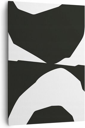 Arttor obraz na płótnie Canvas 70x100 Czarno-Biały Salon Sypialnia na ścianę Duży (PA70X1005901)
