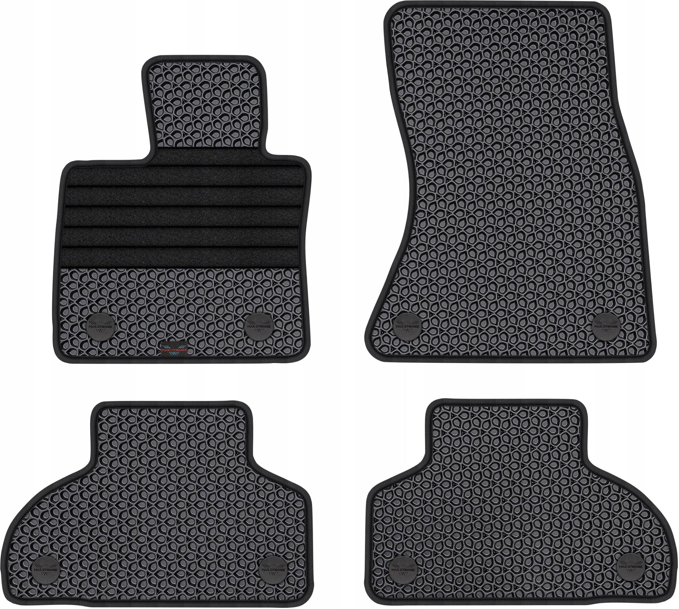 Gummifußmatten Set Für BMW X5 F15 Bj. 2013-2018 Automatten 4-tlg