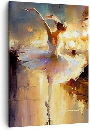 Arttor Obraz na płótnie do Salonu Sypialni 50x70 Baletnica Obrazy na ścianę Canvas (PA50X705985)