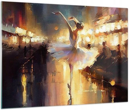 Arttor Obraz na szkle do Salonu Sypialni 70x50 Baletnica Obrazy na ścianę Szkło (GAA70X505985)