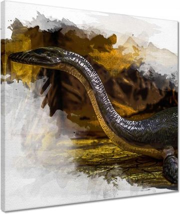 Zesmakiem Obrazy 40x40 Dinozaur w gablocie (H9021Z_PC1CM_40X40CM)